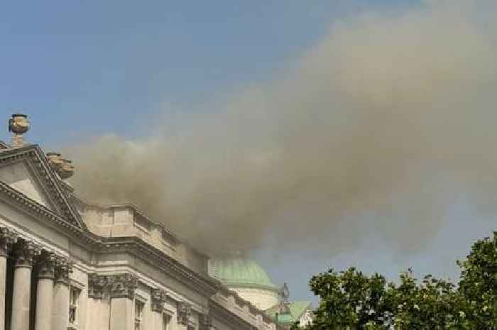 Most of Somerset House shut to public until further notice after fire