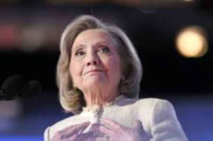 Hillary Clinton says it's time Kamala Harris broke 'glass ceiling'