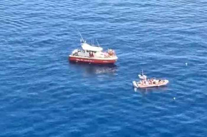 Missing passengers of sunken yacht feared dead 'still inside boat'
