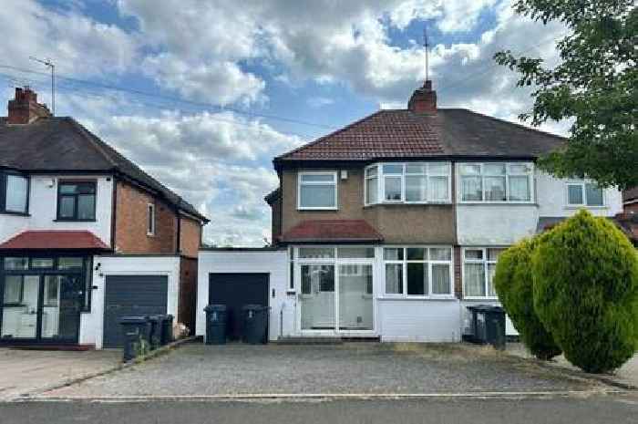 Three bed house with garage in Harborne for just £50k - but new owner needs to love DIY