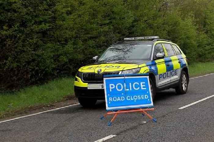 Police guard scene and shut roads in Lincoln as man is found with serious injuries