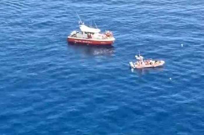 Missing passengers of sunken yacht feared dead 'still inside boat'