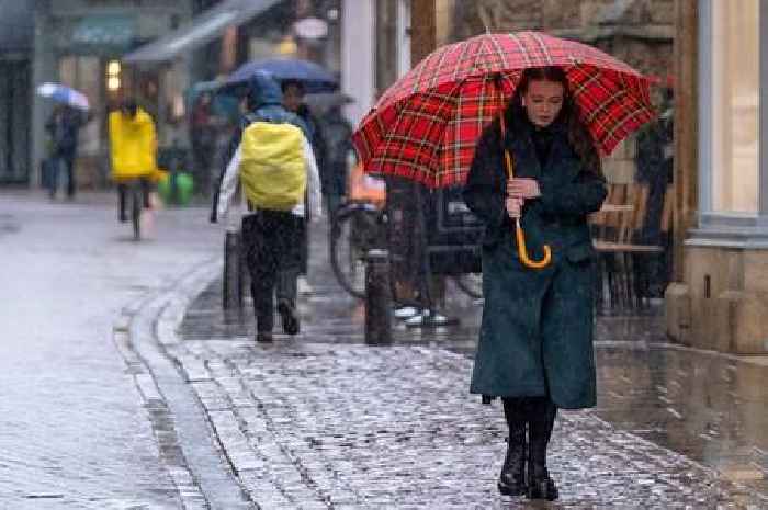 Scots brace for 60mph wind and 24 hours of rain as Met Office updates weather warning