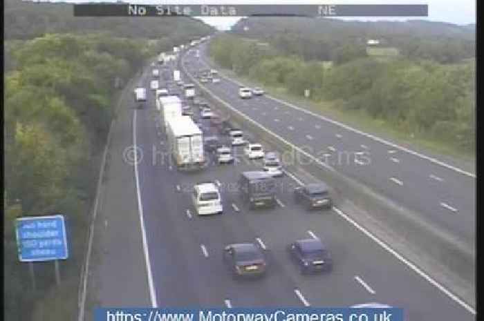 Live: M5 heavy traffic both ways after crash near Bristol