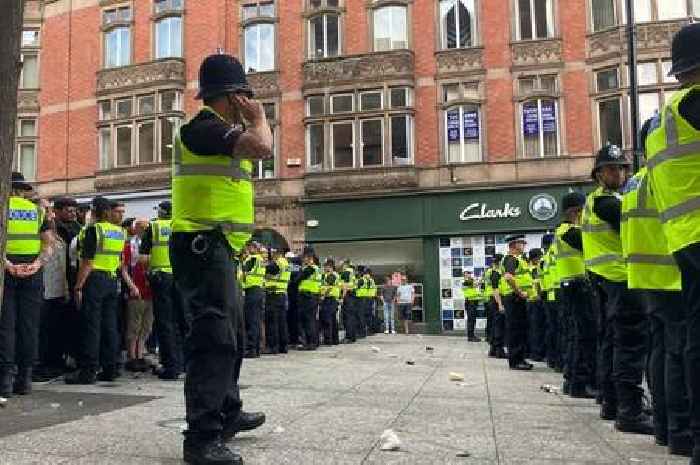 Man, 81, charged after disorder during Nottingham city centre protests