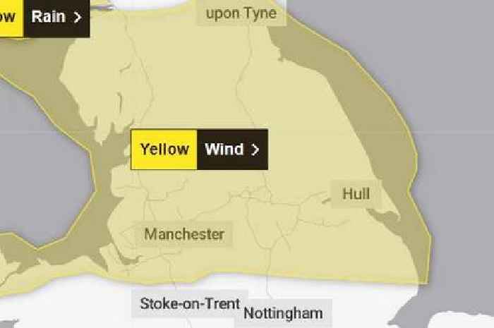 Storm Lilian named as Met Office six-hour weather warning says 'strong winds and heavy rain' for UK