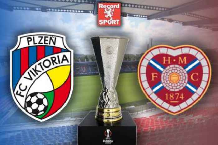 Viktoria Plzen vs Hearts LIVE score and goal updates from Europa League playoff showdown