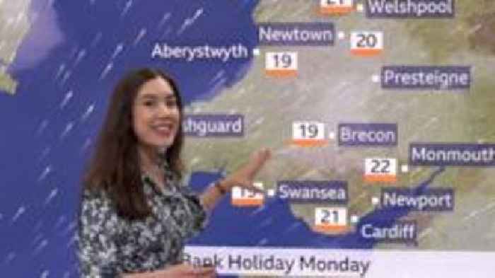 How is Wales' bank holiday weather looking?