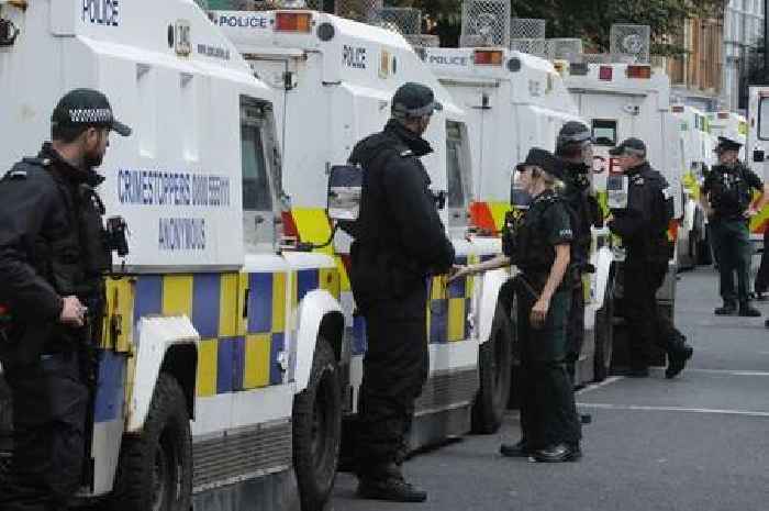 Ayrshire police deployed to Northern Ireland to deal with riots