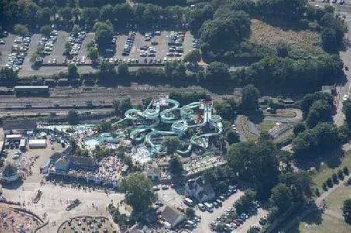 The largest waterpark in Britain that has eight thrilling slides