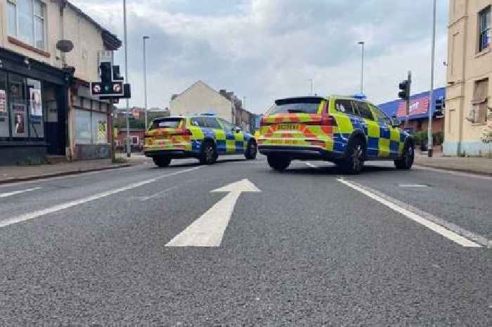 Live updates as 999 crews at scene of crash as busy Stoke-on-Trent road shut