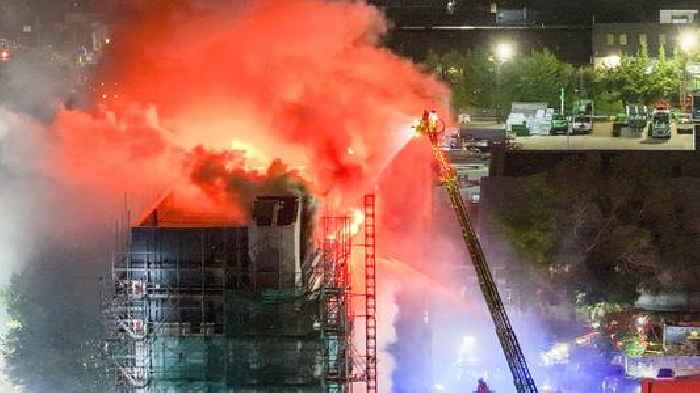 More than 200 firefighters respond to fire at tower block