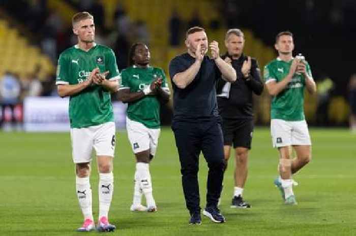 Wayne Rooney outlines what he thinks Plymouth Argyle must improve on