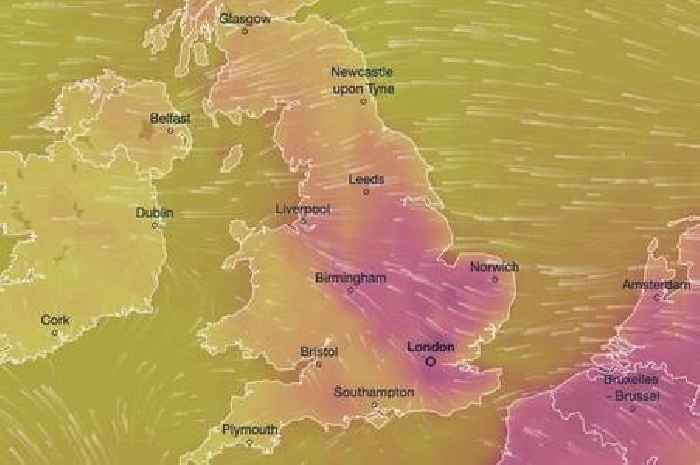 Weather maps show when scorching 30C Indian Summer to hit UK