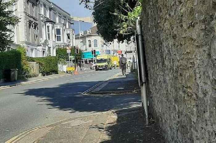 Live: Busy road blocked as cyclist and two cars crash in Devon