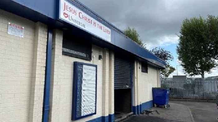Masked men set fire to church - prompting police to open race hate investigation