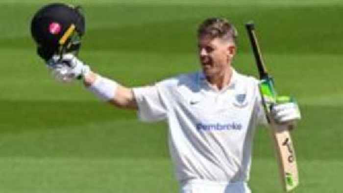 Hughes puts Sussex in strong position against Derbys