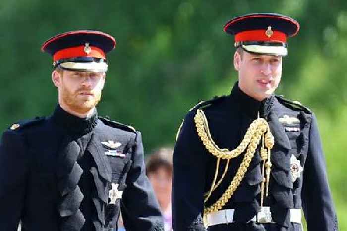 Harry and William reunite at family funeral as Duke makes secret visit to UK