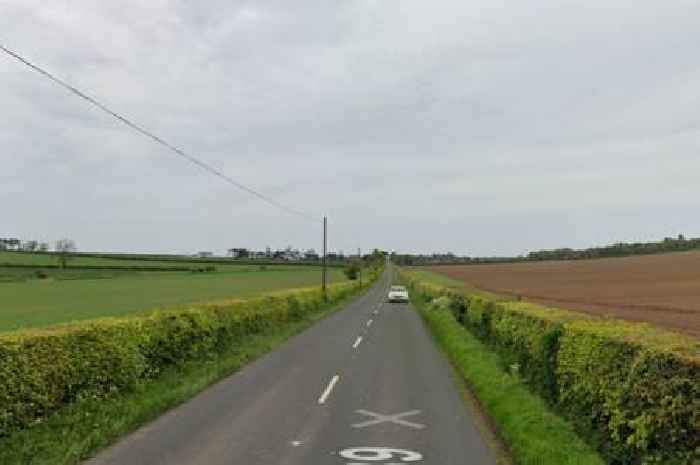 Man dies in hospital after horror crash on rural road near Scots village