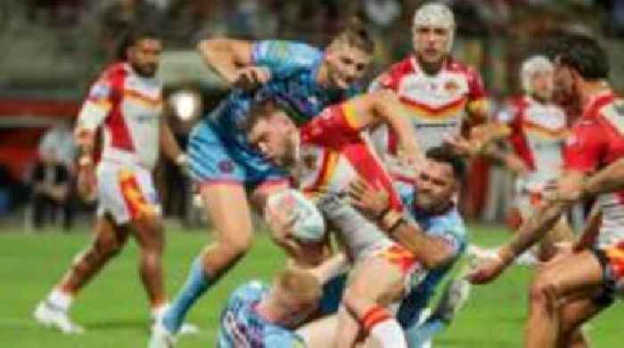 Wigan beat Catalans to go level on points at top