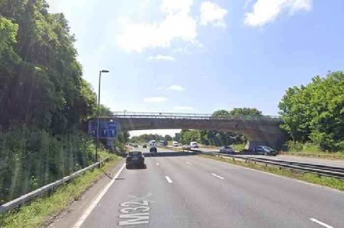 Updates as M32 crash leads to lane closure