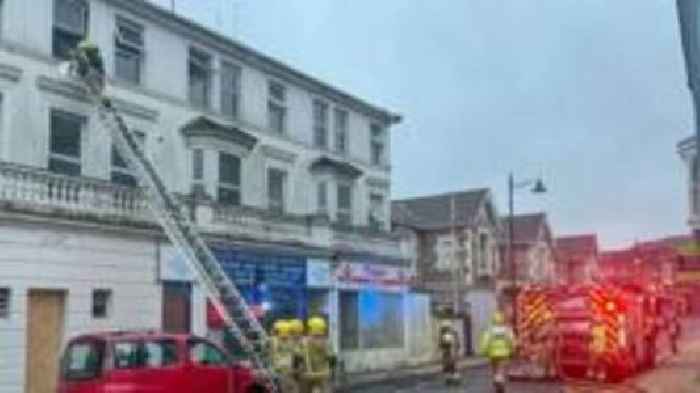 Second arson arrest after fire at seaside hotel