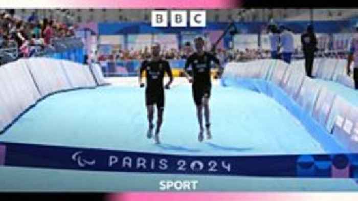 Para-Triathlon pair: 'the best finish line'