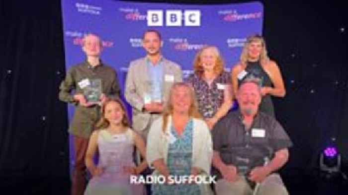 Suffolk community heroes honoured