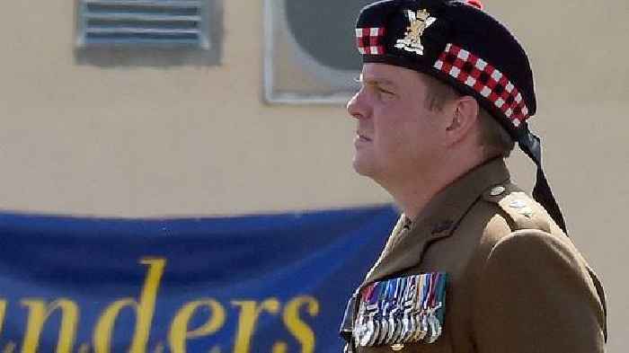 Top army officer who carried Prince Philip's coffin given suspended prison sentence for 'unacceptable behaviour'