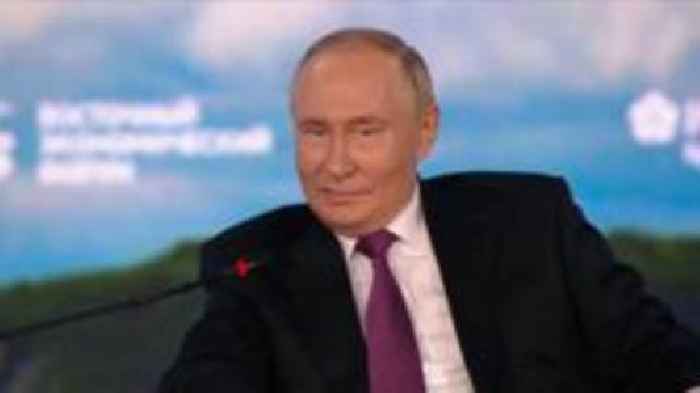 Watch: Putin discusses his 'favourite' US president