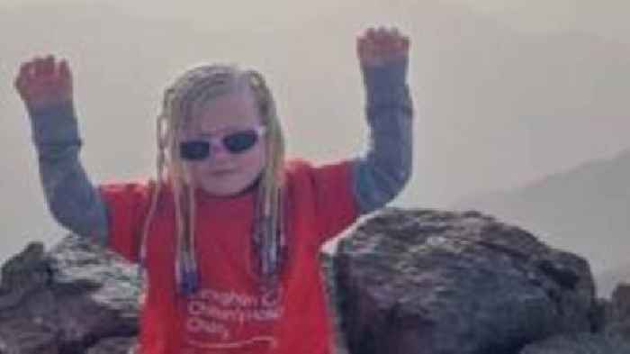 Girl, 6, climbs north Africa's highest mountain