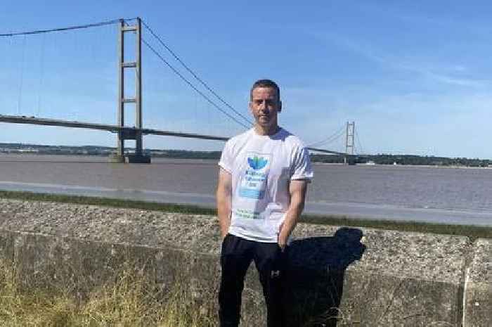 East Yorkshire man’s epic ‘Bridge to Bridge’ run from the Humber to London