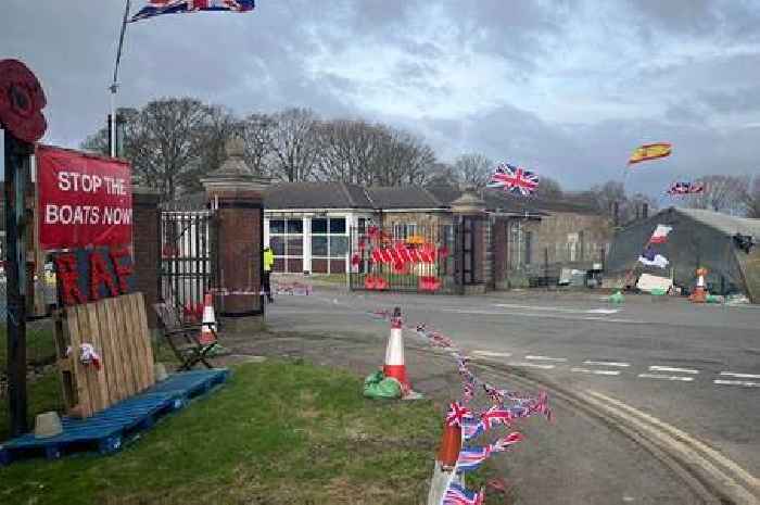 RAF Scampton residents complain of 'threatening behaviour' by security staff