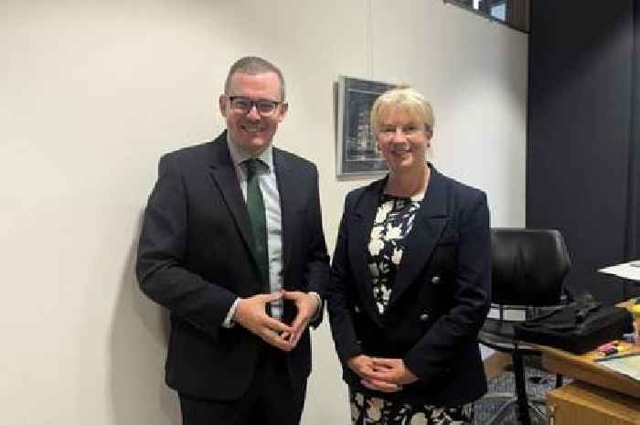 North Lanarkshire Council’s finance convener meets Scotland’s Finance Secretary