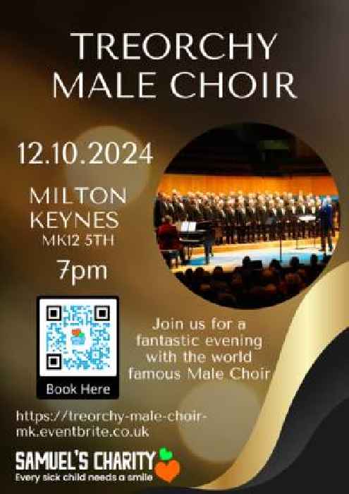  World Famous Treorchy Male Choir play Milton Keynes