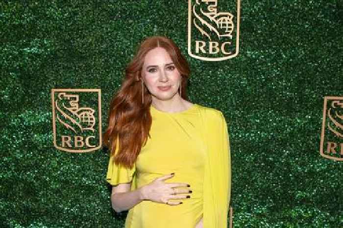 Karen Gillan pregnant with first child as she showcases baby bump on red carpet