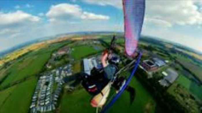 Army veteran using paramotoring to combat loneliness