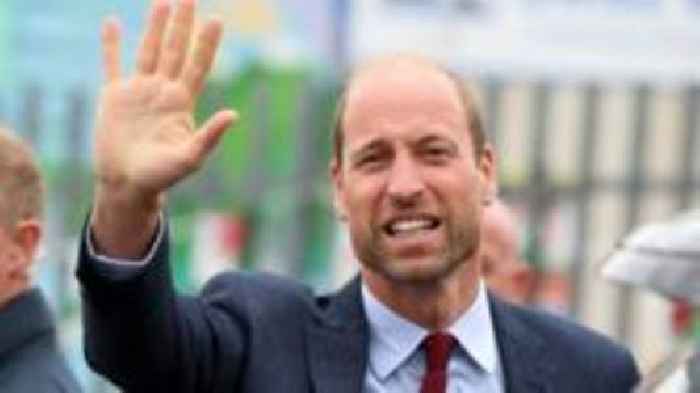 William visits Wales after Kate cancer update