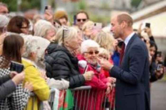 Prince William says Kate has a 'long way to go'