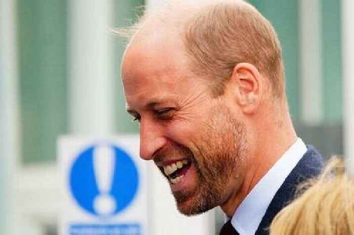 Prince William all smiles in first appearance since Princess Kate's health video