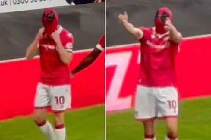 Wrexham ace Paul Mullin dons Deadpool mask for goal celebration – but fans fear for star