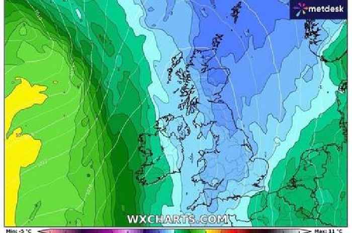 Met Office predicts UK snow as 'Arctic blast' tips temperatures to zero in Wales