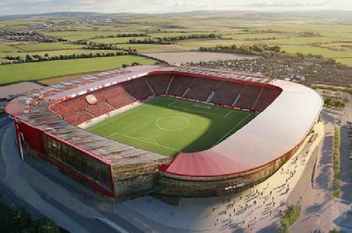 Wrexham's stunning new 35k-seater stadium plan with cinema and casino imagined by AI