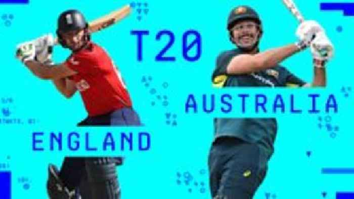 England v Australia: First T20 highlights