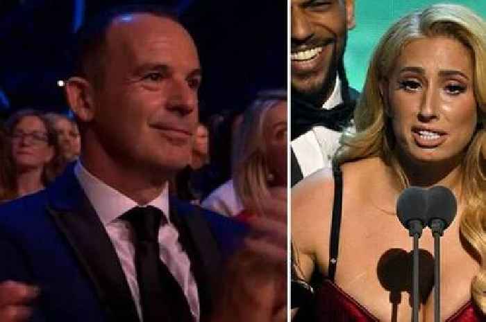 Martin Lewis left 'fuming' after money expert loses to Stacey Solomon at National Television Awards