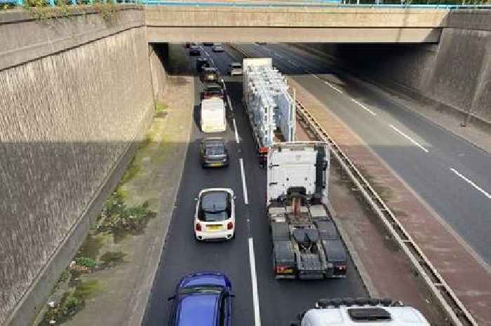 Live A50 updates as crash involving 'multiple vehicles' sparks huge delays