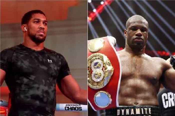 Anthony Joshua was 'NOT' knocked unconscious by Daniel Dubois as Eddie Hearn refutes sparring rumour