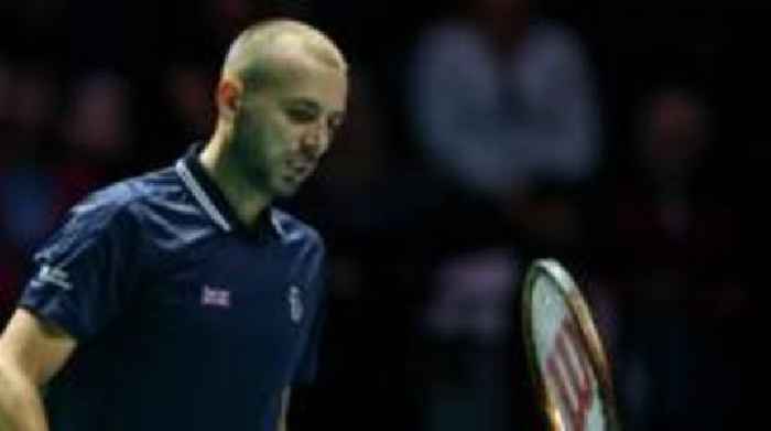 Evans loses as Britain trail in Davis Cup tie