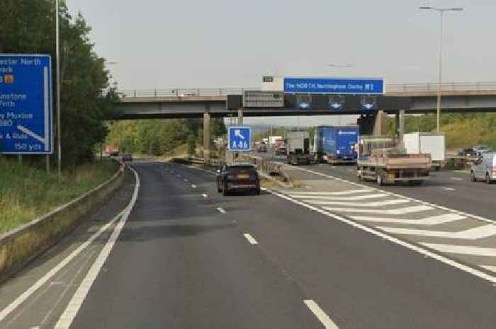 Man, 19, suffers serious injuries in Leicestershire M1 crash