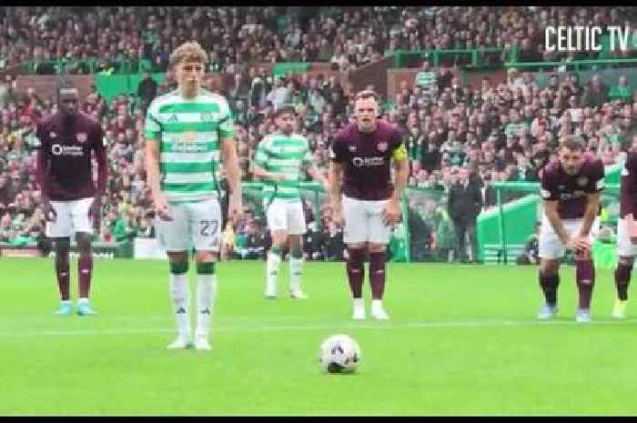 Lawrence Shankland taunt caught by Celtic TV as £11m Engels rubber ears dark arts to silence Hearts skipper